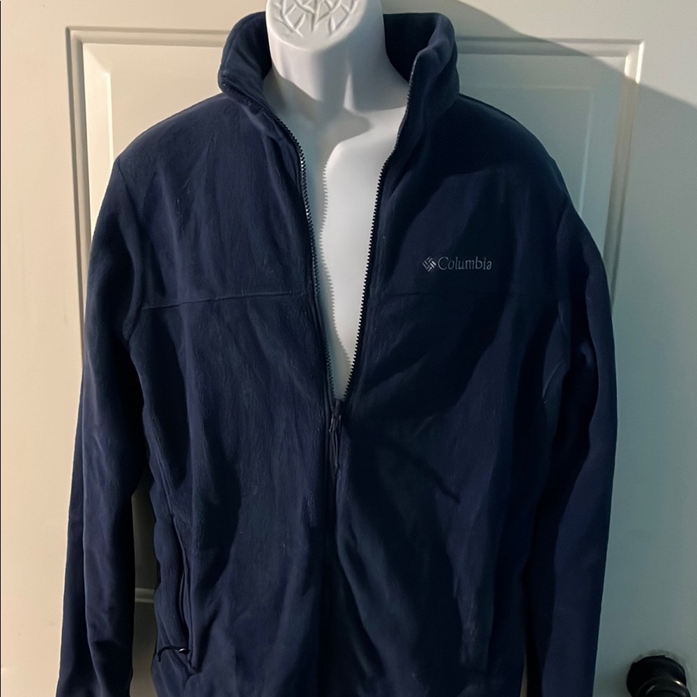 Columbia Blue Performance Jacket for Outdoor Adventures